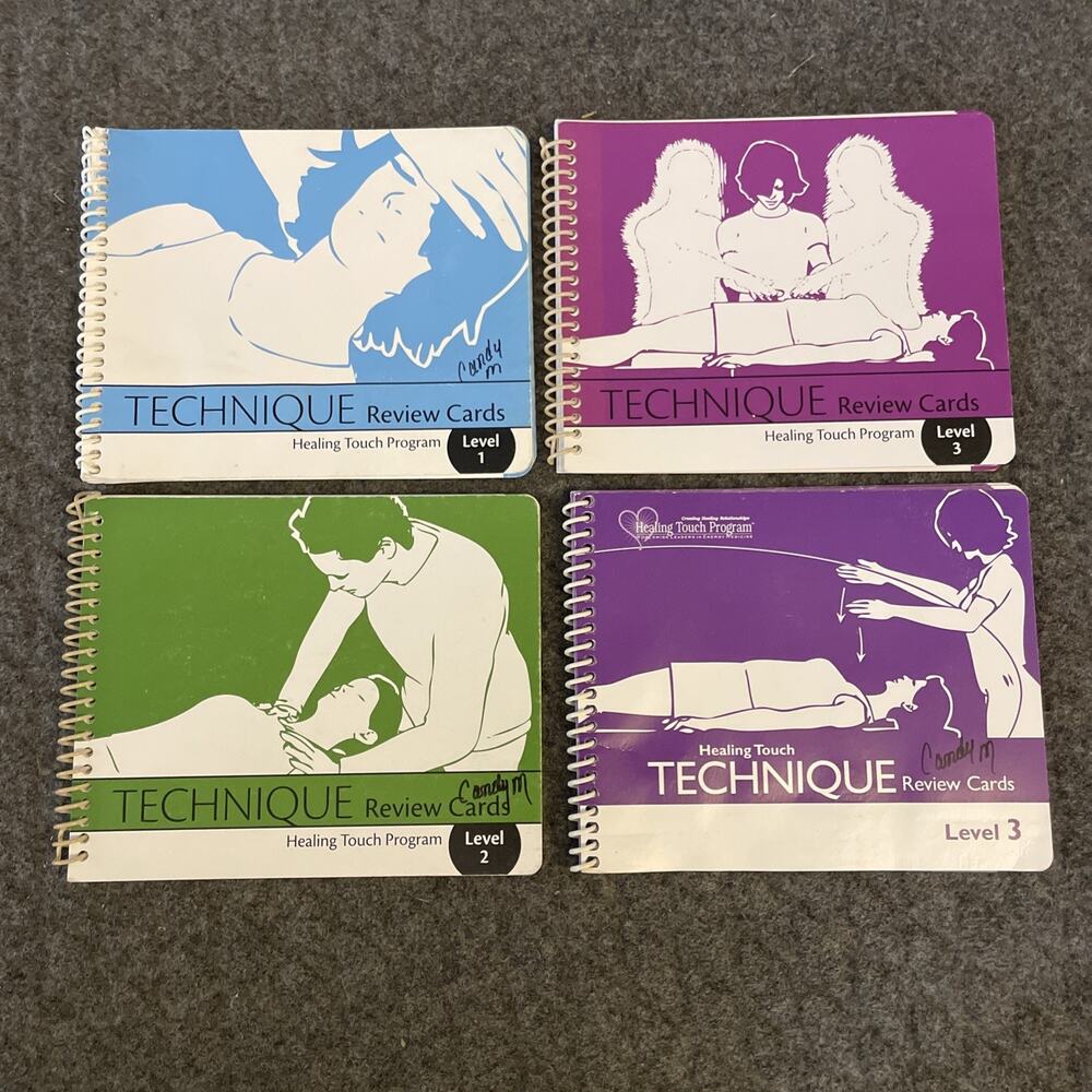 Healing Touch Program Technique Review Cards Level 1 - 3 Spiral bound